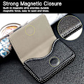 Miniatyrbillede 3 af 5: (Sort) 1 stk. Business Card Holder Luksus PU Læder, Business Card Holder Wallet Kreditkort ID Box/H