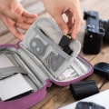 Miniatyrbilde 3 av 5: MH-Kabelarrangørveske flat liten elektronisk veskearrangørkabel