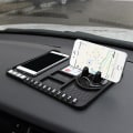 Miniatyrbillede 4 af 5: Bilinstrumentbræt Anti-Slip Måtte Gps Måtte Mobiltelefon Holder Brac