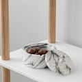 Miniatyrbillede 5 af 5: Askebæger med låg, tyverisikret, marmoraskebæger til soveværelse, stue