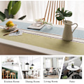 Miniatyrbillede 3 af 5: Nappe rectangulaire d'extérieur anti-taches, lavable en tissu Na