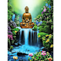 Miniatyrbillede 1 af 5: Diamantmaleri 5D Diamantmaleri Vandfald Buddha Statue DIY