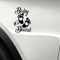 Varning Bilsticker, Baby Car Window Vinyl Decal Sticker 12.2 * 1