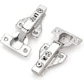 Miniatyrbillede 1 af 5: Fuldt Overlæg Bløde Lukning Clip-On Face Frame Monteringsskabshængsler, 1 Par