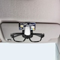Miniatyrbillede 4 af 5: 2 Pakker Bilbrilholder Universal Bilvisir Solbriller Ho