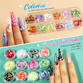 Miniatyrbild 5 av 5: 41 Ask Rhinestones för Naglar, Nagelstenar 5 Ask Nagelkonst Rhinestones 36 Ask Nagelflingor, Nagelstenar Sten Nageldesign