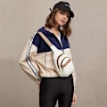 Miniatyrbild 5 av 5: Beige liten axelväska för kvinnor, läder, crossbody, midjeväska, bröstväska för resor