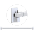 Miniatyrbilde 4 av 5: Pakke med 50 selvklebende kroker for gardinstang - 2,5 x 1,5 x 1,1