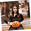 Pikkukuva 3 / 5: 1 Pari Paholaisen Sarvi Hiuspinnit Halloween Goottilainen Ruusu Ram Sarvi Hiuspinnit Lammas Sarvi Paholaisen Sarvi Hiuspidike Hiustapit