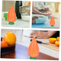 Miniatyrbillede 3 af 5: Køkkenur Gulerodsform Timer Ur Madlavningstimer til Restaurant Timeglas Køkkenur Mekanisk Timer Plastik Æble Timer