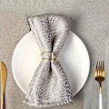 Miniatyrbilde 4 av 5: Gull Serviettringer - 12 STK Metall Spiral Serviettringer (Spiral) Serviettholdere Spenner for Familiemiddag, Bryllup, Fest, Bord
