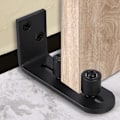 Miniatyrbillede 3 af 5: 2-delt skydedørssystem skinne gulvguide skydedør: 8 i 1 skydedørssystem gulvguide skydedørsguide gulvguide perfekt væg