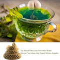 Miniatyrbilde 4 av 5: Te-filter i silikon, te-infuser i form av bæsj, te-sil i silikon, te-diffuser