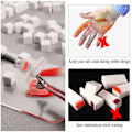 Miniatyrbild 5 av 5: 50 st Mjuka Nagelsvampar för Ombre, Nagelsvampar för Nagelkonst med Gripppenna, Ombre Nagelborste, Manikyr Nagelkonstverktyg, Professionella Tillbehör