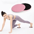 Pikkukuva 5 / 5: (Pink) 2 kpl Pilates-lisävarusteita Kuntoiluvälineet Core-liukusäätimet