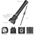 Miniatyrbillede 2 af 5: Ultra kraftig LED-lommelygte, 90000 lumen XHP70 genopladelig Fl