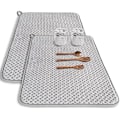 Miniatyrbild 1 av 4: 2-pack Mikrofiber Disktorkmatta, 45*60cm Absorberande Disktork, Stort Disktork för Bänkskivan