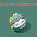 Miniatyrbilde 2 av 5: (Grønn Dinosaur) for Airpods Case, Airpods 1/2 Soft Silicone