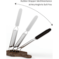 Miniatyrbillede 3 af 5: Manuelt Rivejern & Citrus Zester Premium Klassisk Skarpt Rustfrit Stål Zester Rivejern, ideelt til Parmesan, Hård Ost, Ingefær, Chokolade, Muskatnød a