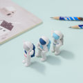 Miniatyrbillede 3 af 5: Mini Astronaut Viskelæder til Børn, 3D Puslespil Viskelæder til Drenge og Piger, Sjove Viskelæder til Skoleforsyninger Præmiegaver Fest