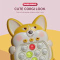 Pikkukuva 3 / 5: (Corgi Keltainen) Valoisa Pop Fidget Sensory Lelut Kädessä Peli,Pus