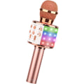 Miniatyrbild 1 av 5: (Roséguld) Trådlös Karaoke Mikrofon, Bärbar Bluetooth Karaoke Mikrofon för Barn/Vuxna Sjunger
