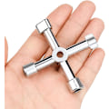 Miniatyrbilde 3 av 5: 4-veis multifunksjonsnøkkel (blå) 4-veis multifunksjonskryss triang