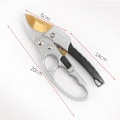 Miniatyrbillede 2 af 3: Titangardensaks med stativ - Ergonomisk, skridsikker og sikker