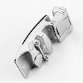 Miniatyrbilde 4 av 4: Automatisk beltespenne i legering for menn for 35 mm lærbeltetilbehør