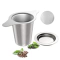 Miniatyrbilde 4 av 5: Universal te-infuser med lokk, filter i rustfritt stål, passer til krus, kopper og tekanner