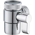 Miniatyrbilde 3 av 5: (Sinklegering) 3-veis dusjarm, dusjarm dusjhodeadapter, dusj kran splitter, avledningsventil