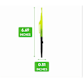 Miniatyrbilde 3 av 4: 16.8cm 3 stk. Fiskekrokfjerner - Fiskekrokekstraktor - Plastkrokfjernerverktøy for fiske med rustfri stålnål - Rask fjerning av fiskekrok