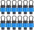 12-pack 1/2\" Droppbevattning Ändstycken - Universell Passform - Passar 16-17mm Droppslang