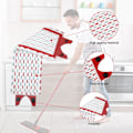 Pikkukuva 4 / 5: PCS Moppipään täyttöpakkaus Vileda XL:lle, Mikrokuitumoppisetti Vileda UltraMax XL -moppipään täyttöpakkaus, Pestävä ja uudelleenkäytettävä täyttöpakkaus tahrojen puhdistukseen, lattianpesuun