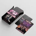 Miniatyrbilde 3 av 5: (BP-how) Kpop BP Lomo-kort 54-pakke BP-fotokort How You Like That-album BP-kort 2020 Mini-postkort