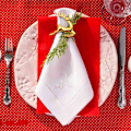 Miniatyrbild 2 av 5: 12 st Elk Julservettringar Guld Färg Rensa Servettringar Set Jul Elk Servett Spännen för Servett Placering Tabl