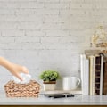 Miniatyrbillede 5 af 5: Rattan Vævsæskeboks Vævsæske: Stor Håndvævet Vævsæske Rektangulær Vævsæskeholder Stue Vævsæske til Badeværelse L