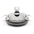 Miniatyrbillede 4 af 5: Hawthorn Cocktail Strainer af Rustfrit Stål Bar Strainer Professionel 4-Tands Strainer med 100 Tråd Fjeder