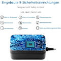 Miniatyrbillede 5 af 6: 30W Universal AC til DC 3V 4.5V 5V 6V 7.5V 9V 12V 2.1A Switching Power Adapter med 9 LED-stik