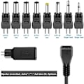 Miniatyrbillede 2 af 6: 30W Universal AC til DC 3V 4.5V 5V 6V 7.5V 9V 12V 2.1A Switching Power Adapter med 9 LED-stik