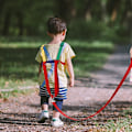 Miniatyrbilde 5 av 5: 1 x Baby Walking Belt, Bærbar Walker, Stående og Gående Belt, Pustende, Avtagbar.