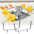 Miniatyrbillede 4 af 5: Røgfrit stålgryde til kylling, grill til kylling med øl