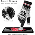 Miniatyrbild 3 av 5: Vinter Touchscreen-handskar, 2 par Touchscreen-handskar, Dam