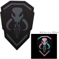 Miniatyrbillede 4 af 5: 2 stk. Mythosaur reflekterende patches - infrarøde patches