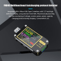 Miniatyrbild 5 av 5: FNB48 PD USB Spänningstestare, USB 3.0 Voltmeter, DC 4-24V 6.5A Spänning och Ström Testare, USB C Mult