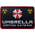 Miniatyrbillede 5 af 5: 2 stk. Resident Evil Umbrella Corporation PVC-patch-badges
