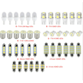Miniatyrbillede 1 af 5: 42 stk. T10 LED-bilpære (hvid), Universal Car LED SMD-pærer Kit I