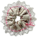 Miniatyrbillede 1 af 4: Store Scrunchie i Blonder - Oversize Tyk Elastisk Hårbånd til Kvinder