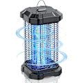 Miniatyrbild 1 av 5: Bug Zapper utomhus, 4200V elektrisk myggzapper inomhus, insektsflugzapper vattentät wi