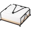 Pikkukuva 1 / 5: 1 kpl Servettiteline, Paperiservettiteline, Keittiöservettiteline, Vintage-servettiteline, Metallinen servettisäilytys, Servettiteline painotetulla varrella